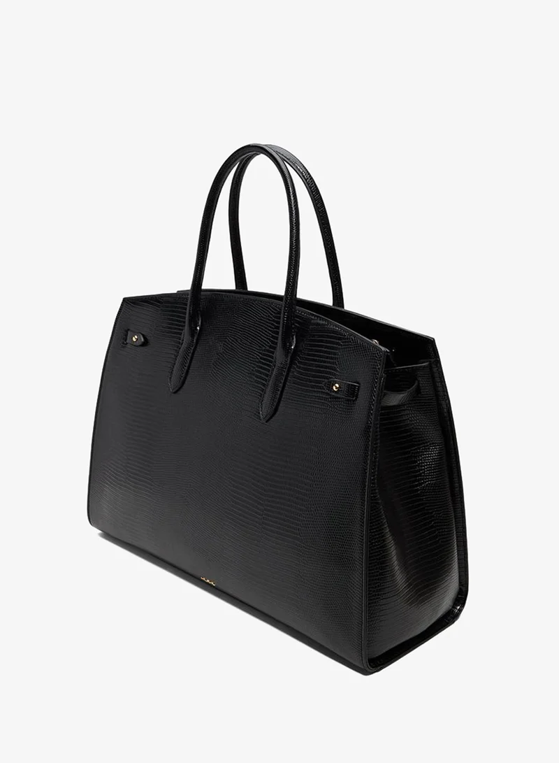 Aldo  Claudiea Ladies Black Tote Bag for Women | Best Price UAE