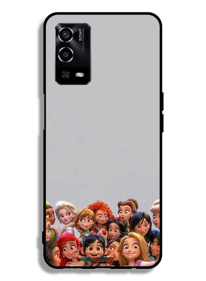 Tolwak Oppo A55 4G Protective Case Cover Friends Forever - Image 2