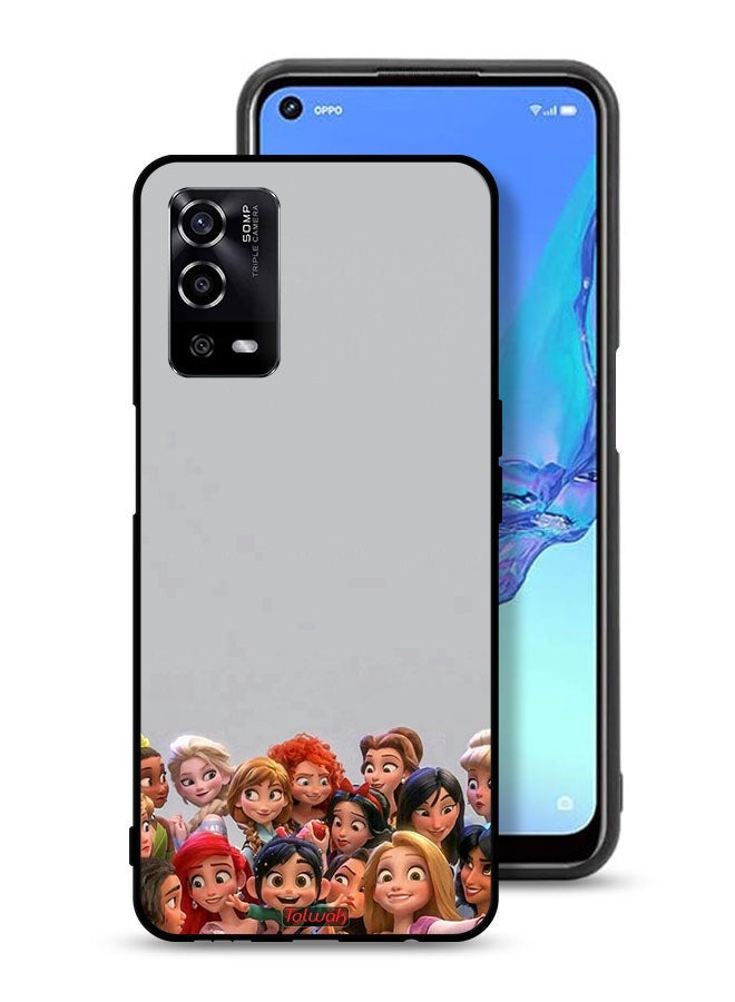 Tolwak Oppo A55 4G Protective Case Cover Friends Forever - Image 1