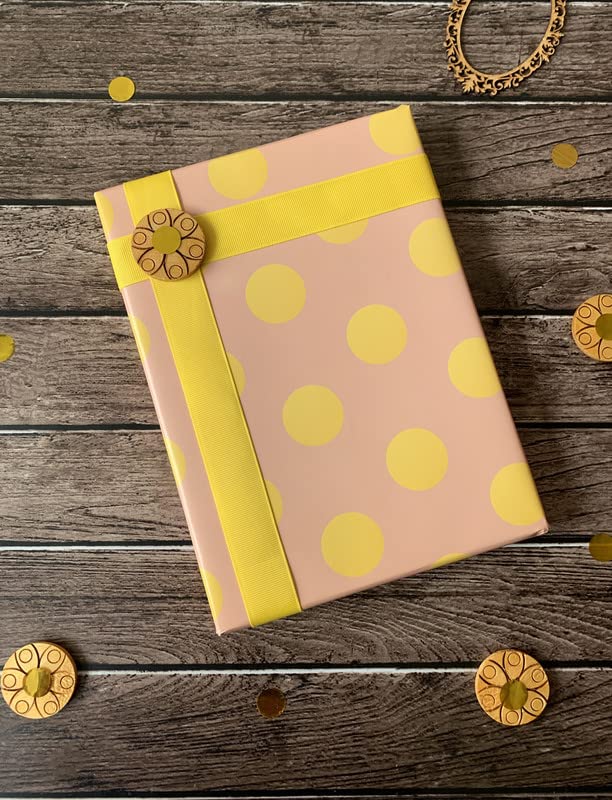 Dovetail Sunlight Gift Wrapping Paper Sheet Pack of 6 - Image 1
