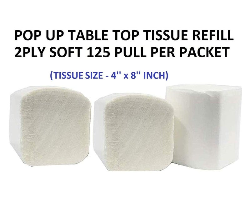 MDN Mist Square Wooden Top Facial Tissue Dispenser and Holder for Bathroom Vanity Countertops Bedroom Dressers Night Stands Desks Tables - Set of 2 (Black) - Image 3