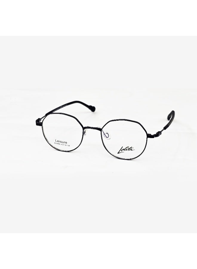 Optical eyeglasses with a stylish round design and high-quality metal frame. The unisex style makes it suitable for both men and women, offering a balanced look between classic and modern fashion. Lightweight construction ensures all-day comfort, while adjustable nose pads provide better stability and fit. Ideal for daily and work use.