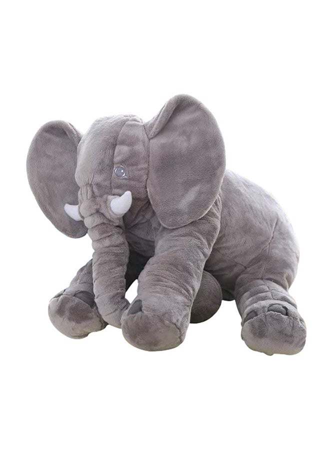 Premium Soft Grey Elephant Plush Toy for Cuddling - 23.5 inches  - Image 4