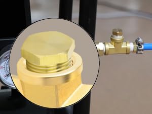 YOUHO 1/8 Npt Adapter for Pipe Fittings, Brass Pipe Fitting 1/8" Hex Head Plug with Thread (5 Packs) - Image 5