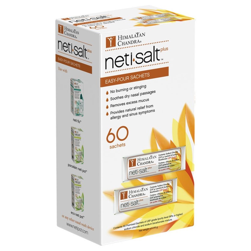 Neti Salt Plus Refill Sachet 60ct