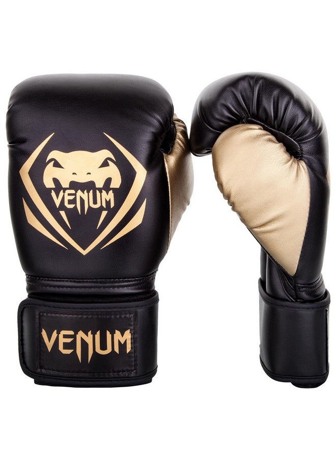 VENUM - Contender Boxing Gloves - Black/Gold - Image 1