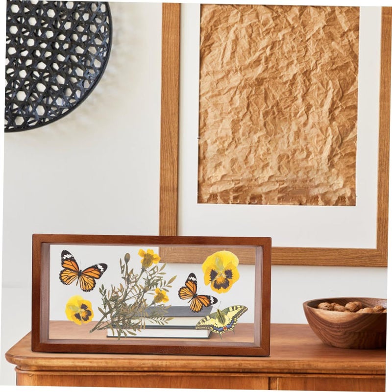 2pcs Dried Flower Specimen Display Frame Photo Frame For Dried Plants Box Stand Home Decor Modern Design Pressed Flowers Keepsakes - Image 5