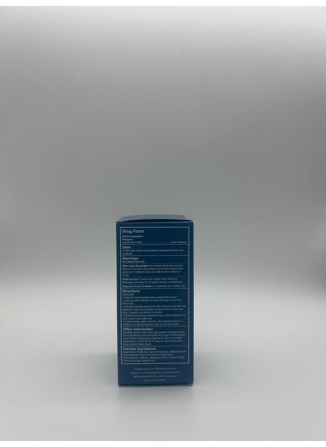 NATURIUM - Naturium Salicylic Acid Serum 2%, Plus Maltobionic Acid, Blemish Treatment, 1.0 oz - Image 1