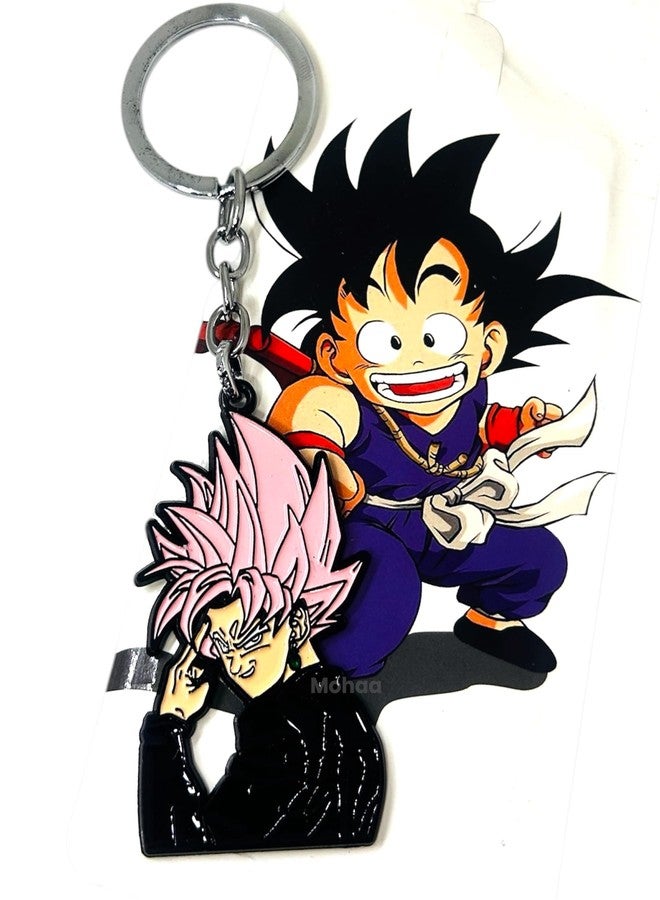 mohaa Dragon Ball Z Keychain - Goku Spinner Anime Keychain Metal Keyring for Bike, Car, Home (Dragon ball Z) - Image 1