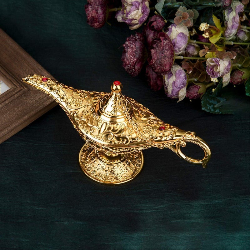 فيارل المصباح الذهبي الأسطوري لجني علاء الدين (8.6‎ x 3 x 4.4 بوصة) - Image 4