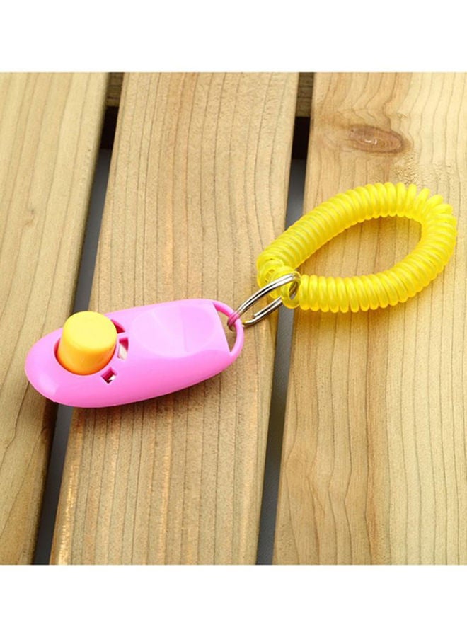 NIBEMINENT Obedience Agility Training Aid Wrist Strap Yellow/Pink - Image 2