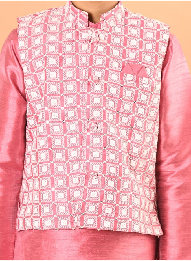 LILPICKS - Kurta Pajama Set with Nehru Jacket - Image 1