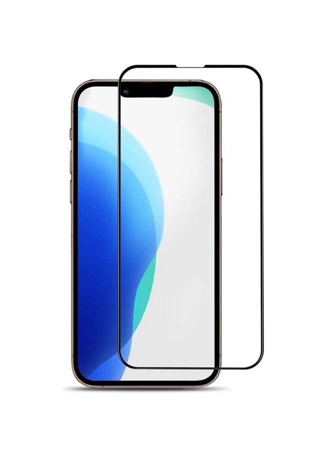 Tempered Glass Screen Protector For iPhone 13 Pro Max Black - Image 1