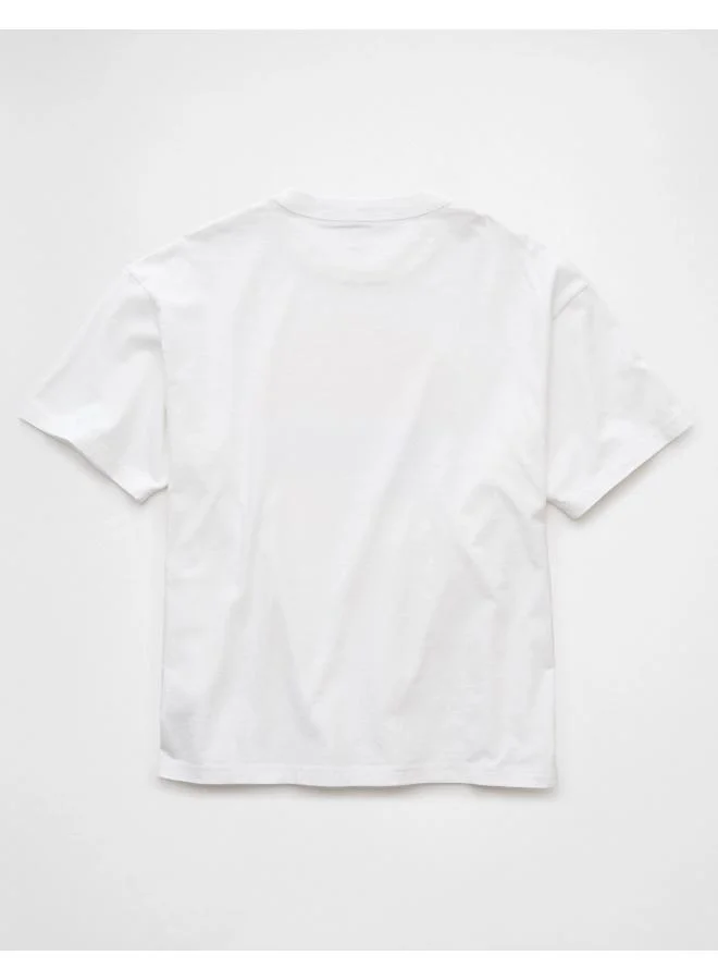 امريكان ايجل AE Americana Reflective Graphic T-Shirt