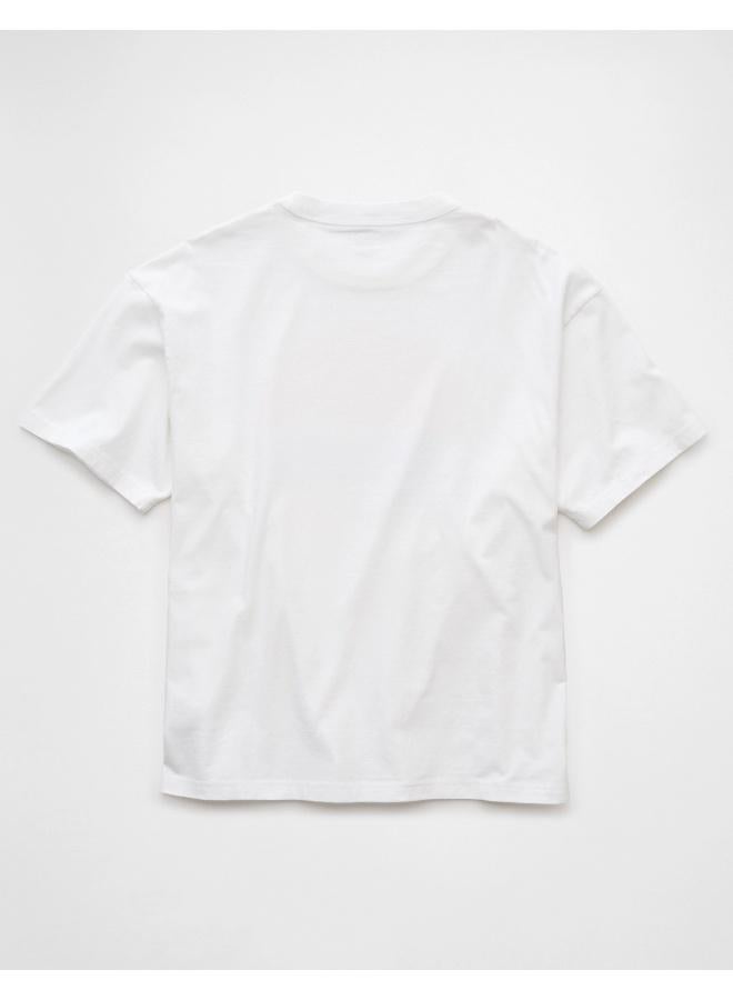 American Eagle AE Americana Reflective Graphic T-Shirt - Image 2