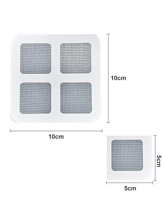 istore Istore 10pcs Disposable Drain Cover for Bathroom, Laundry, Bathtub, Basin, Kitchen Sink Strainer Shower Hair Catcher Mesh Stickers Drain Floor Sink Strainer Filter  - Image 2