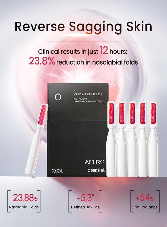 أميرو سيروم الوجه AMIRO PDRN، أمبولات مرطبة بحمض نووي السلمون بتقنية النانو ليبوسوم، خلاصة خفيفة للبشرة لبشرة مشرقة ومشدودة، قوارير للاستخدام الفردي، 0.04 أونصة سائلة × 30 - Image 2