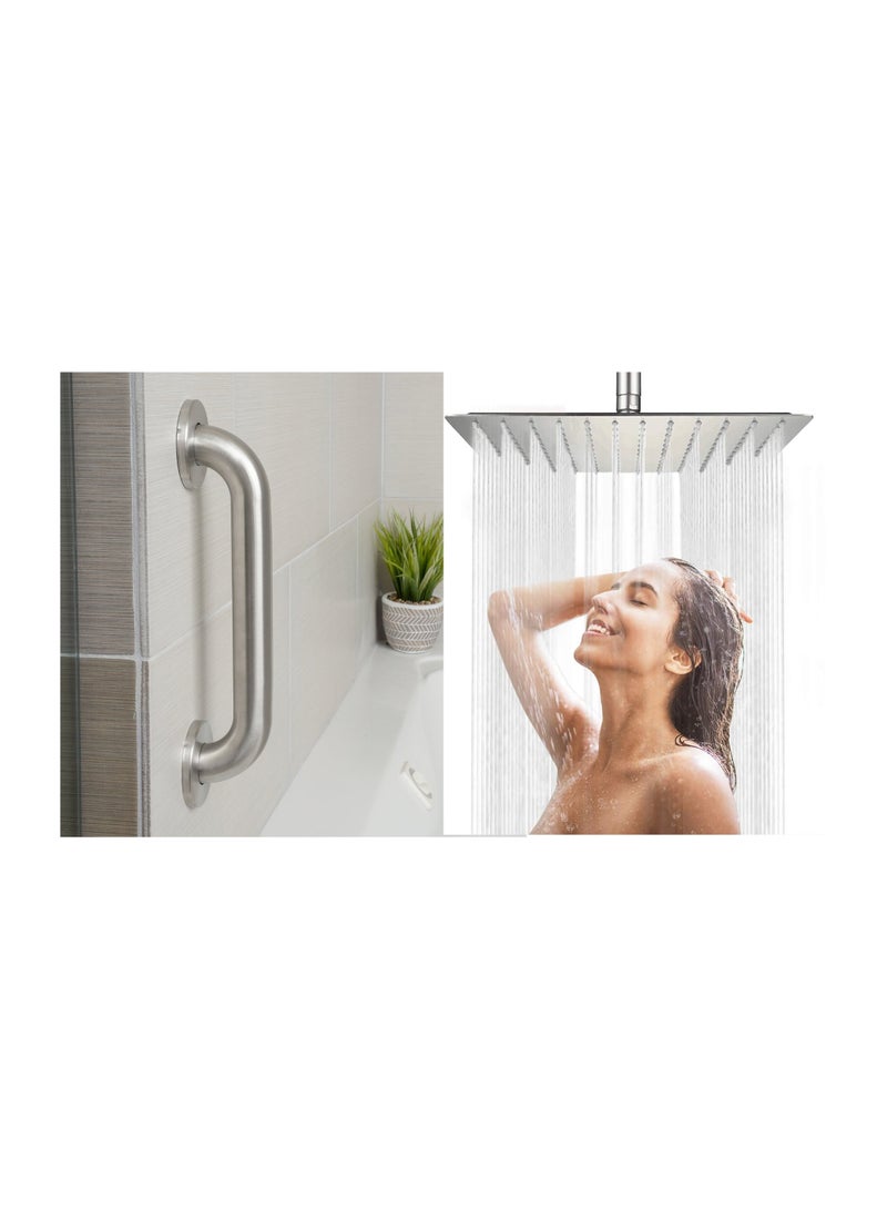 100% طاسة دش 30 سم فى 30 سم مع مقبض فولاز 50 سم - Image 1