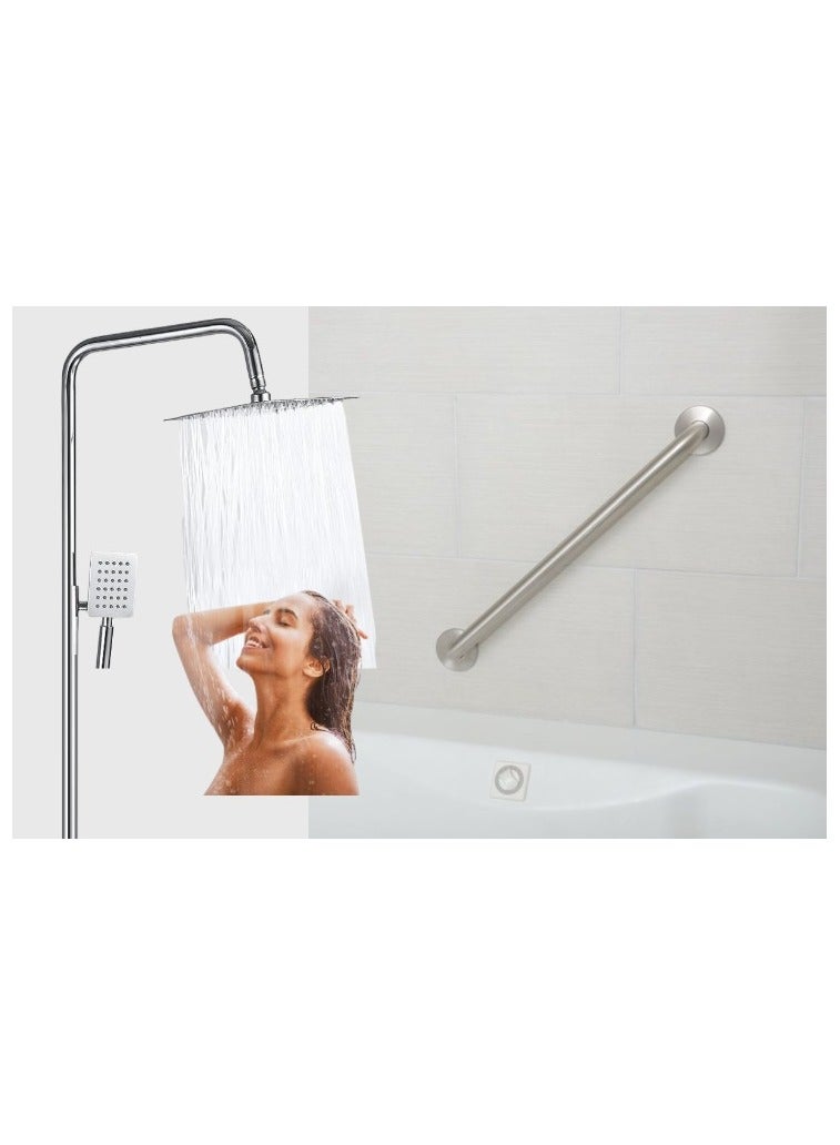 100% طاسة دش 30 سم فى 30 سم مع مقبض فولاز 50 سم - Image 2