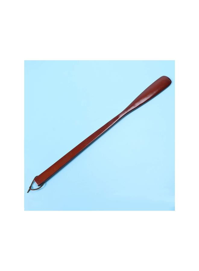 Wood Shoe Horn with Long Handle for Men Women Kids Seniors Pregnancy Size L  - Image 5