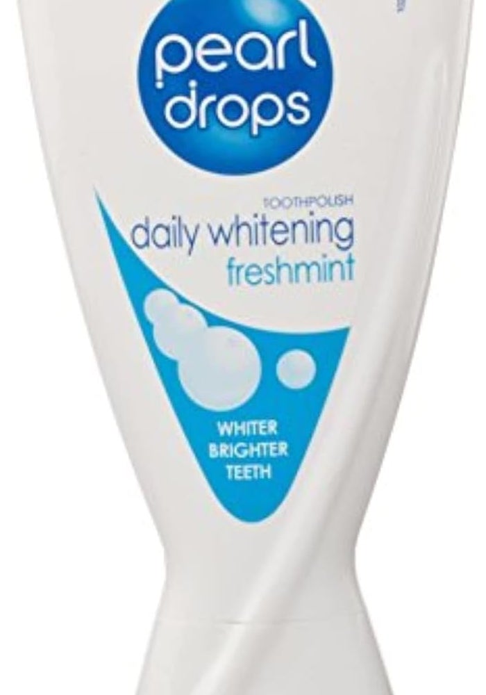 Pearl Drops Whitening Toothpolish Ice White Freshmint Boost - 50ml - Image 1