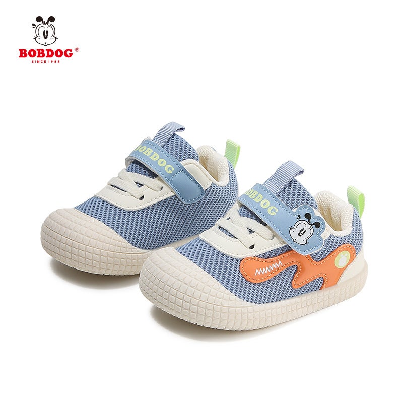 Breathable Non-Slip Fashionable Casual Babudou Mesh New Toddler Shoes Versatile Shoes 2025 Children'S Shoes - Image 1