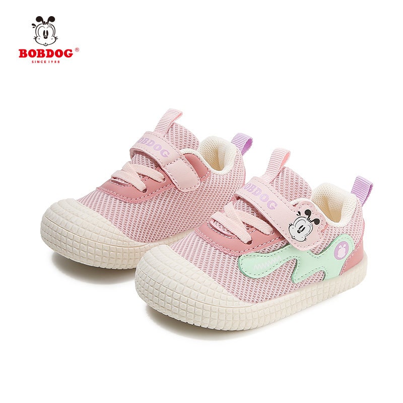 Breathable Non-Slip Fashionable Casual Babudou Mesh New Toddler Shoes Versatile Shoes 2025 Children'S Shoes - Image 3