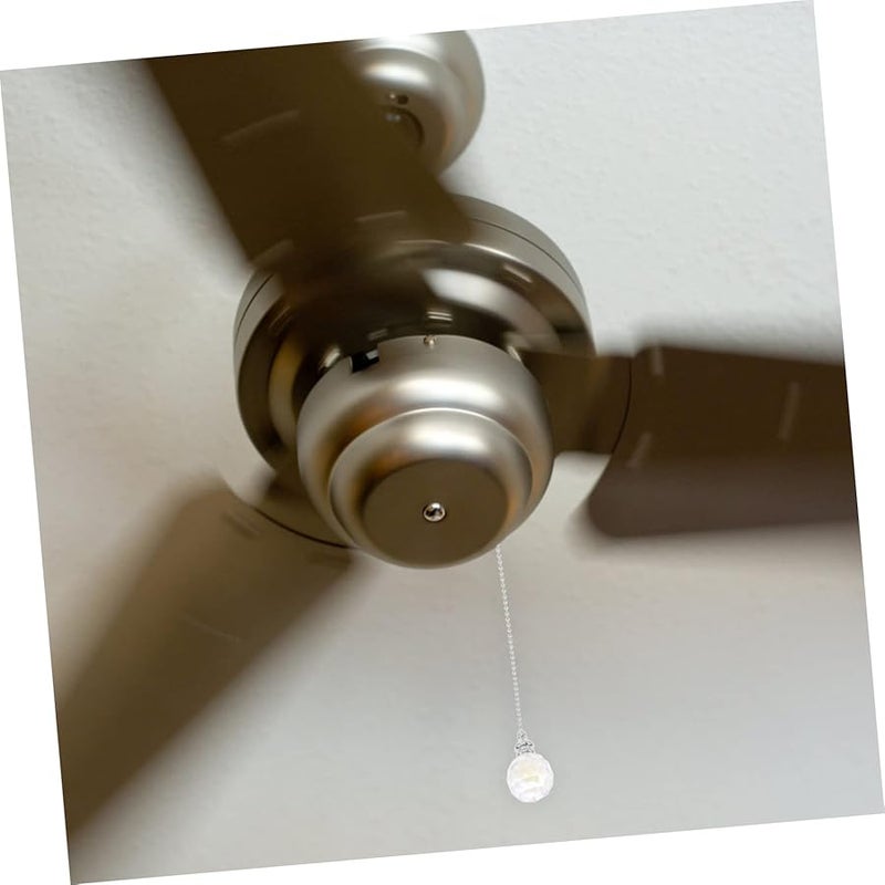 Crystal Pull Chain Extension For Ceiling Fans And Lights 2 Pack Beaded Decor - Image 4