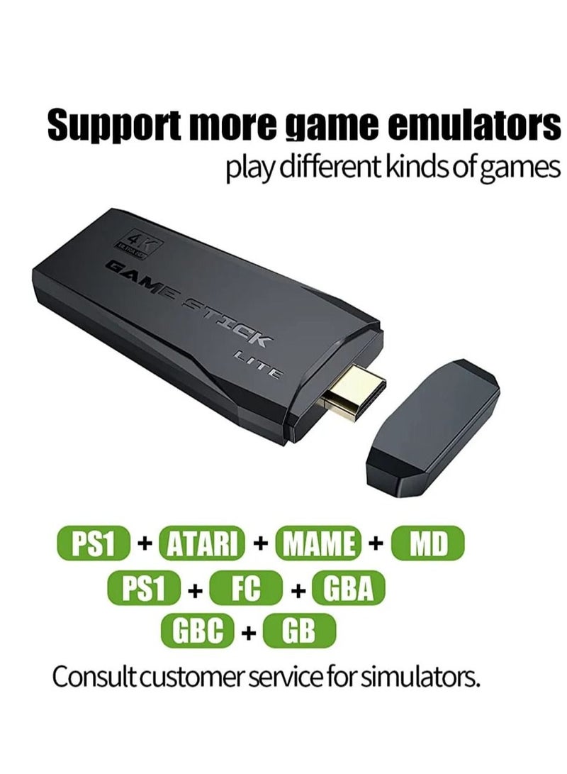 Y3 Lite Hd Tv Game Console With 64G Card 10000 Games 2 Controllers With 1 Stick 1 HD Extension Cable - Image 4