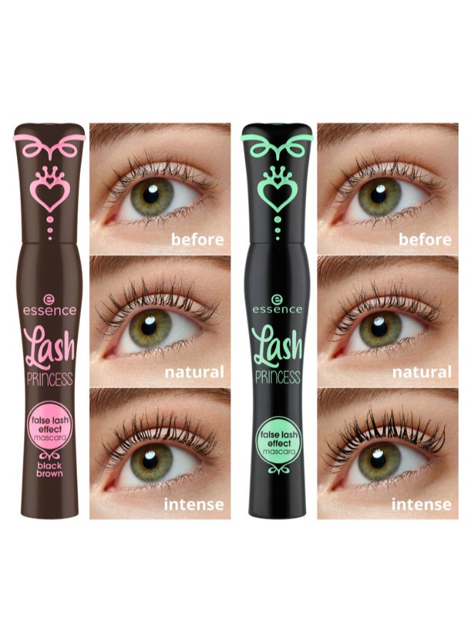 Essence Lash Princess False Lash Effect Mascara | Dark Brown | Volumizing & Lengthening | Defining | Natural False Eyelash Look | Vegan & Cruelty Free | No Microplastic | 12 ml Black Brown - Image 5