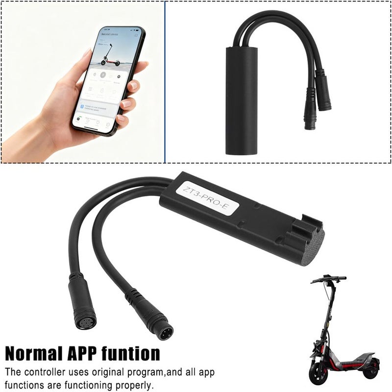 Compatible with Ninebot ZT3 PRO E/PRO D German version speed limiter unlocker, up to 35km/h. - Image 5