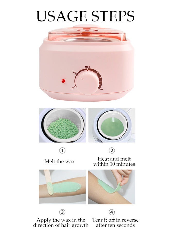 DUNISO Hair Removal Wax Heater, Fast Wax Melting Machine, Safe Materials, Hair Removal Wax Machine, Hair Removal Tools - Can Be Used For Hair Removal And Wax Therapy, Wax Heater, Hot Wax Machine, Wax Melting Machine, Beauty Wax Bean Heater - Image 4