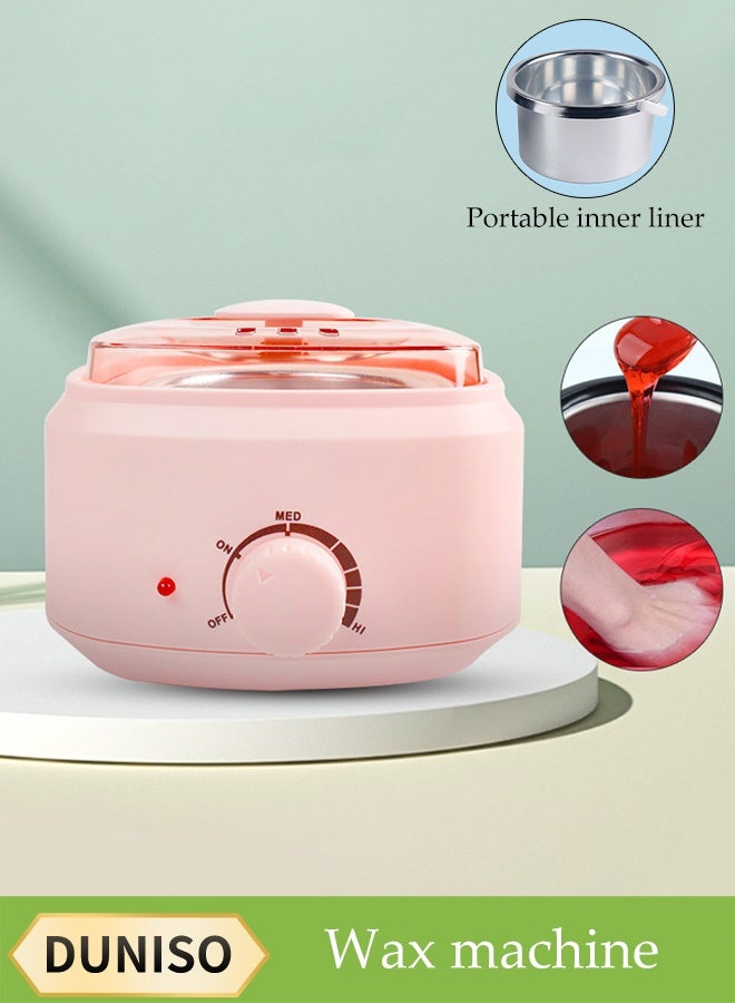 DUNISO Hair Removal Wax Heater, Fast Wax Melting Machine, Safe Materials, Hair Removal Wax Machine, Hair Removal Tools - Can Be Used For Hair Removal And Wax Therapy, Wax Heater, Hot Wax Machine, Wax Melting Machine, Beauty Wax Bean Heater - Image 1