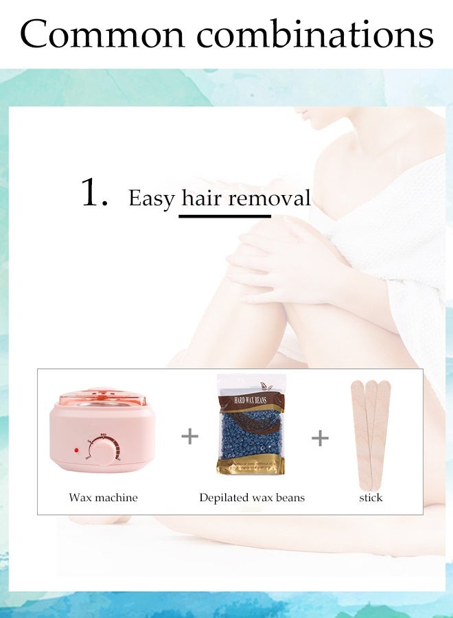 DUNISO Hair Removal Wax Heater, Fast Wax Melting Machine, Safe Materials, Hair Removal Wax Machine, Hair Removal Tools - Can Be Used For Hair Removal And Wax Therapy, Wax Heater, Hot Wax Machine, Wax Melting Machine, Beauty Wax Bean Heater - Image 5