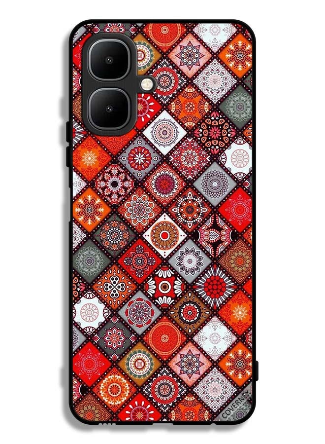 Covernex Tecno Pop 10 Protective Case Cover Mandala Design Art