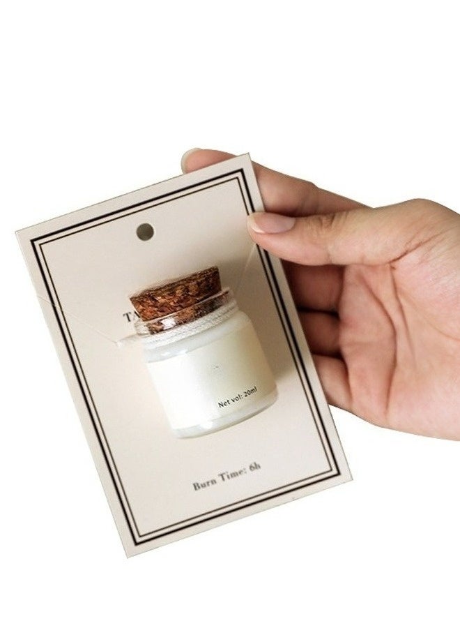 طقم هدايا شموع معطرة، شموع جرة صويا، شمعة علاج عطري، روائح متنوعة، هدايا تخفيف التوتر، 3 قطع - Image 2