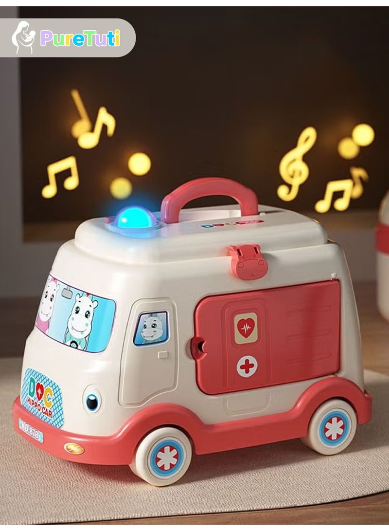 PureTuti Doctor Playset - Medical Props Toys - Play House Toy -educational toys- Mini Furniture - Kid Toy - Pretend Play - Image 2