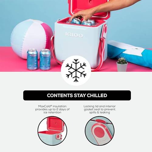 Igloo Mist 11 Qt Tag Along Too Strapped Picnic Style Cooler - Image 2