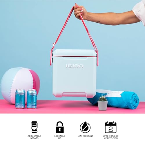 Igloo Mist 11 Qt Tag Along Too Strapped Picnic Style Cooler - Image 3