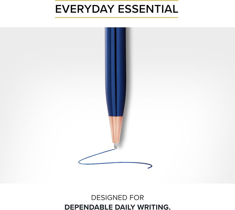 Cross 8511-2 Refills for Ballpoint Pens, Medium, Blue Ink, 2/Pack (85112) - Image 5