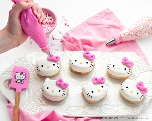 Handstand Kitchen Hello Kitty Ultimate Baking Party Set with Cupcake Mold, Cookie Cutters and More - Image 4