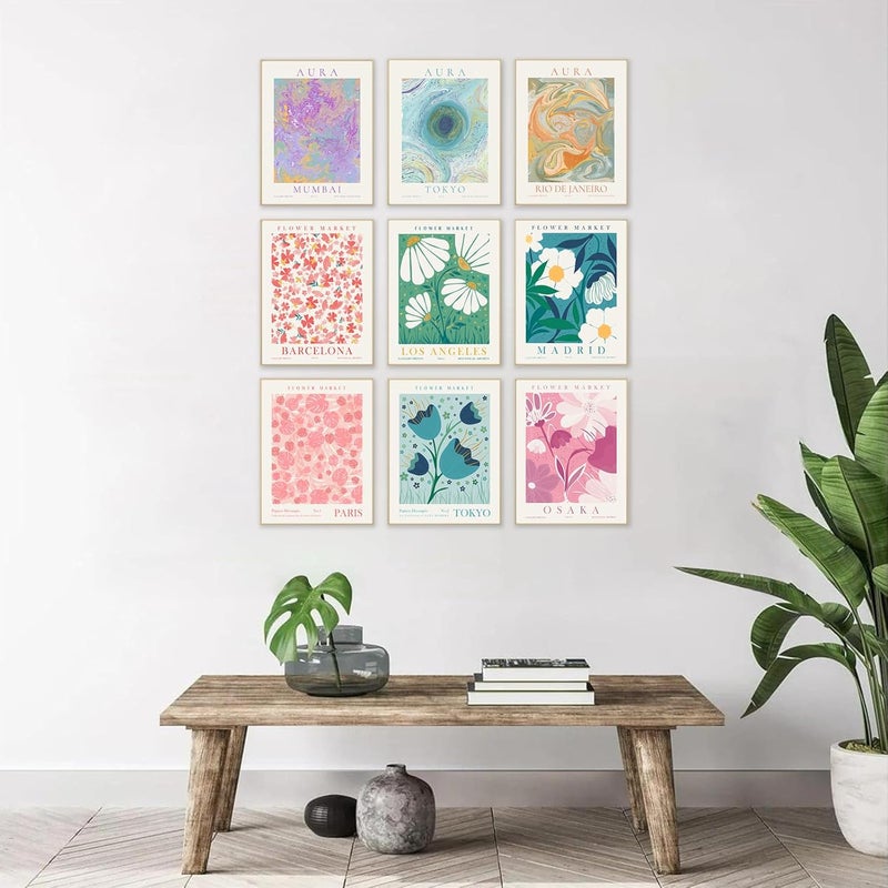 KBKBART Flower Market Poster Set - Image 3