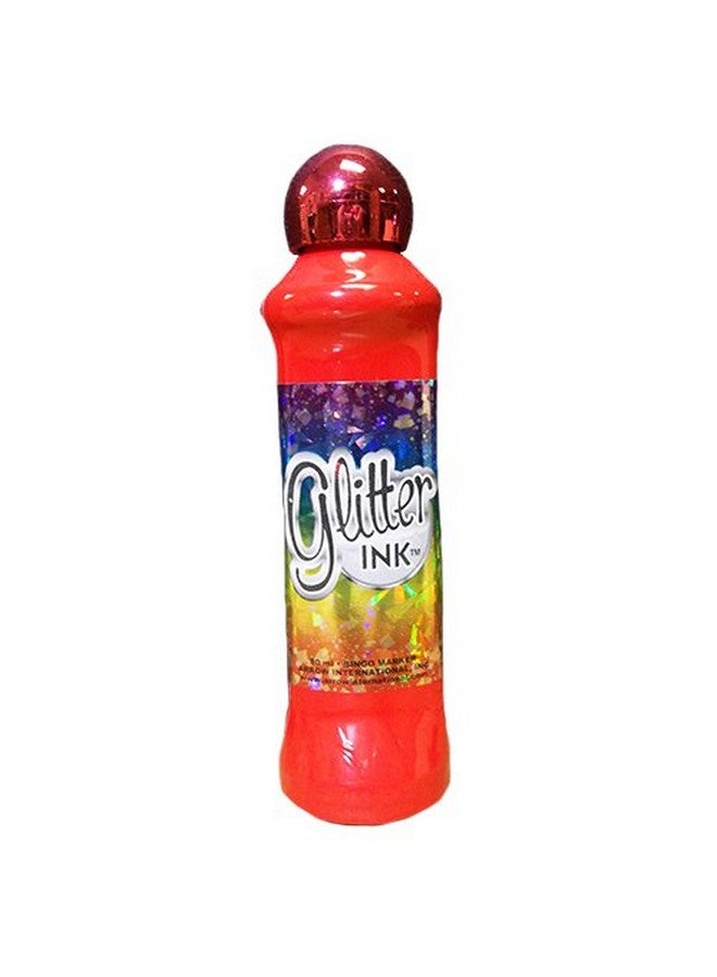 Glitter 3oz Ink Red Bingo Dauber - Image 1