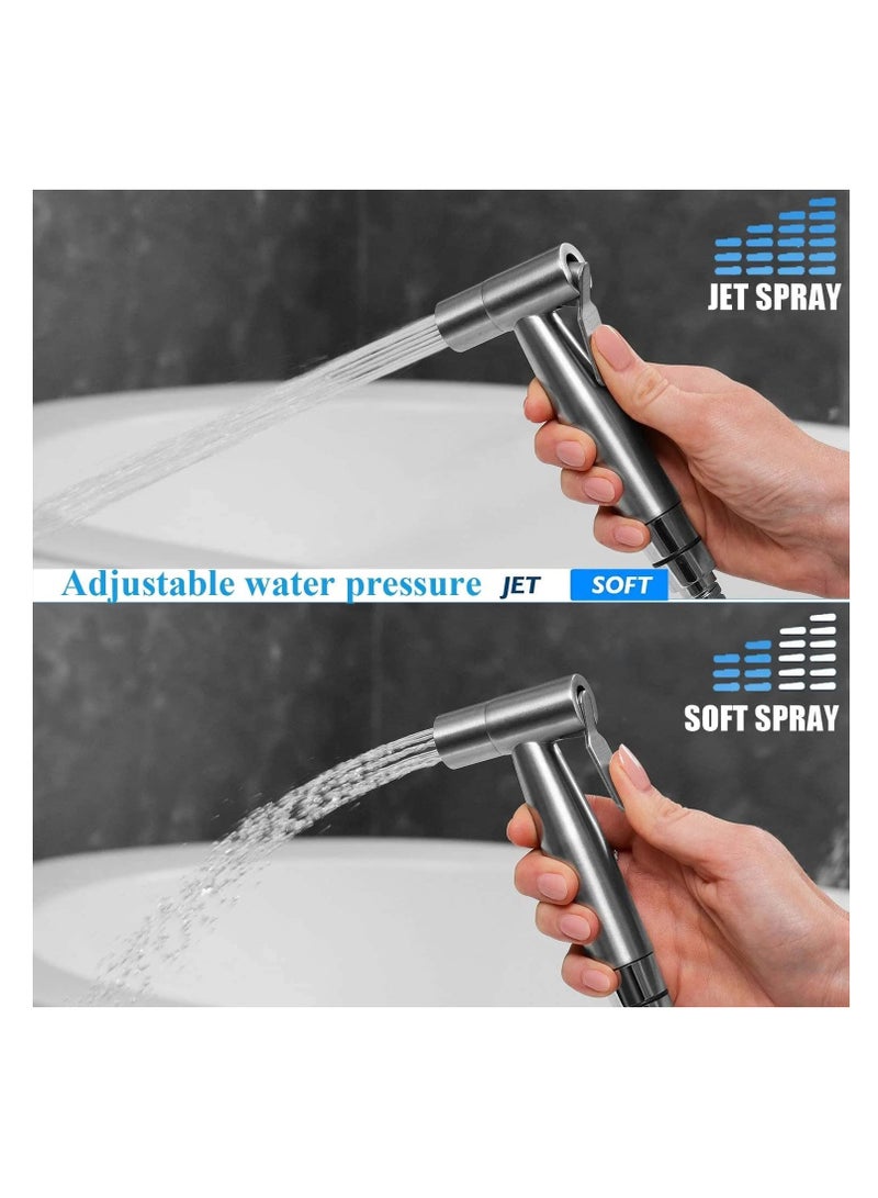RATSAW Bidet Sprayer Handheld Bidet Sprayer Portable Travel Bidet Spray Kit Bathroom Hand Shower for Self Cleaning - Image 4
