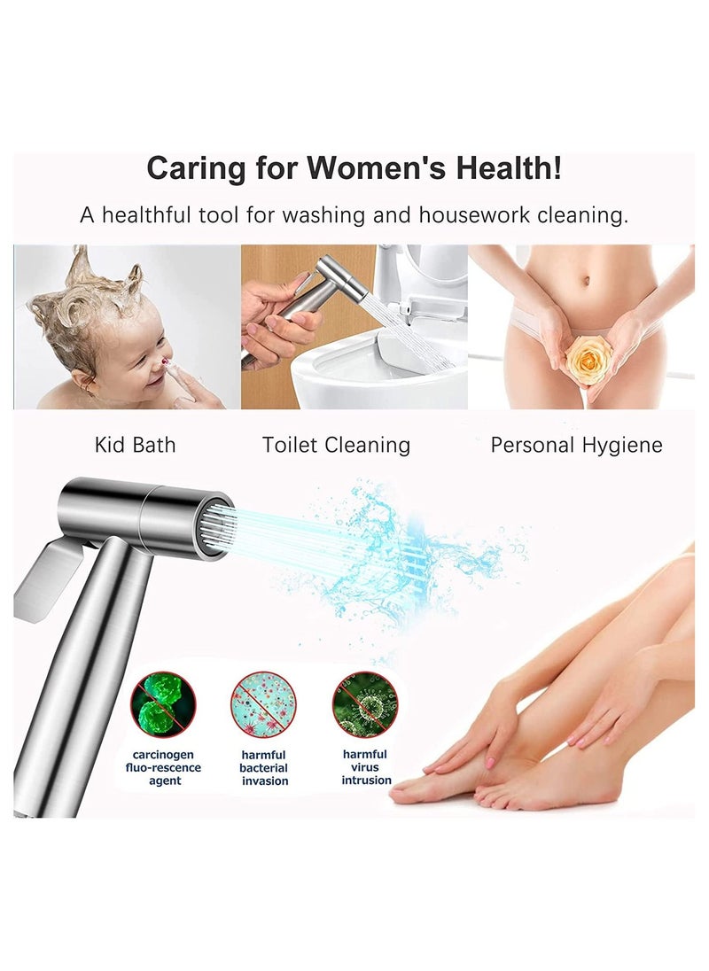 RATSAW - Bidet Sprayer Handheld Bidet Sprayer Portable Travel Bidet Spray Kit Bathroom Hand Shower for Self Cleaning - Image 1