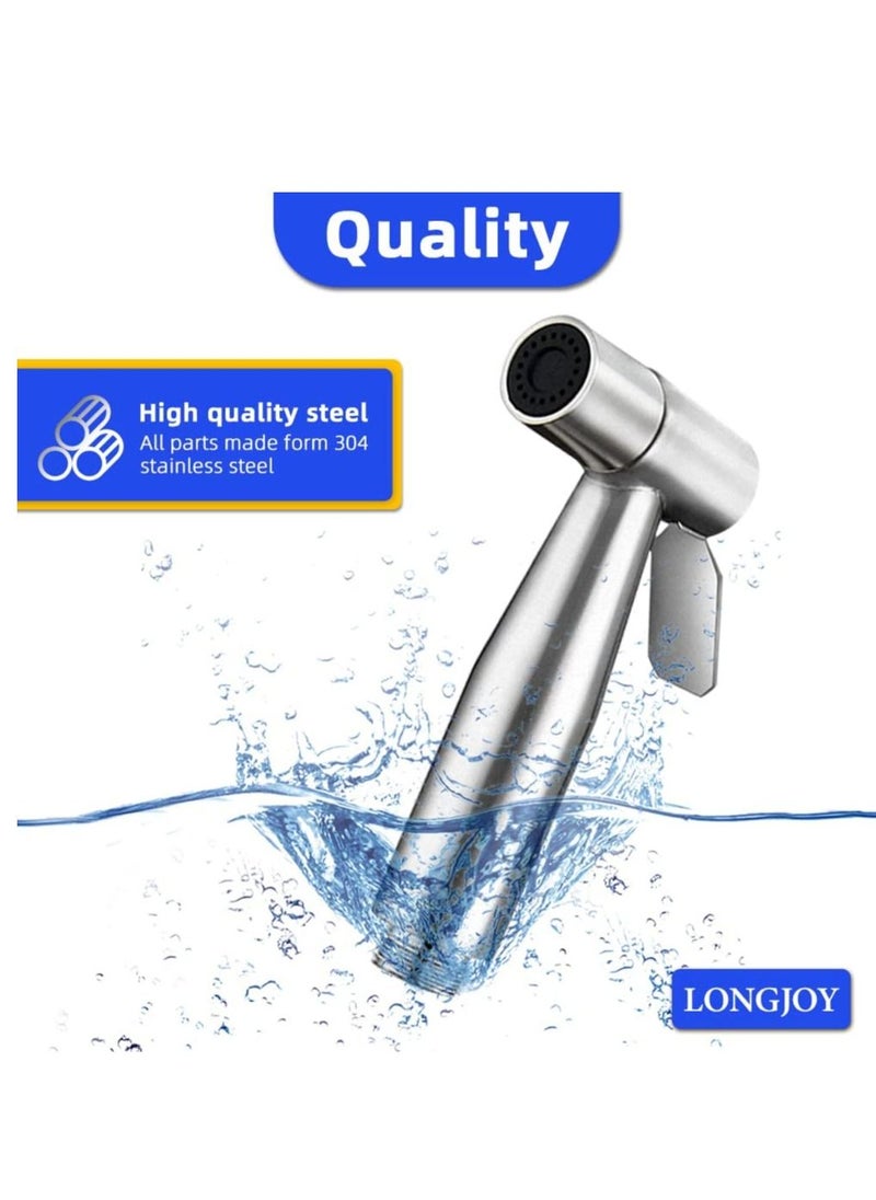 RATSAW - Bidet Sprayer Handheld Bidet Sprayer Portable Travel Bidet Spray Kit Bathroom Hand Shower for Self Cleaning - Image 1