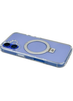 Mezone iPhone 16 Clear MagSafe Case with Ring Holder, Military-Grade Protection iPhone 16 Slim Shockproof Cover Strong-Magnet Protective Phone Case Compatible with MagSafe Anti Scratch & Fingerprint, Clear  - Image 3