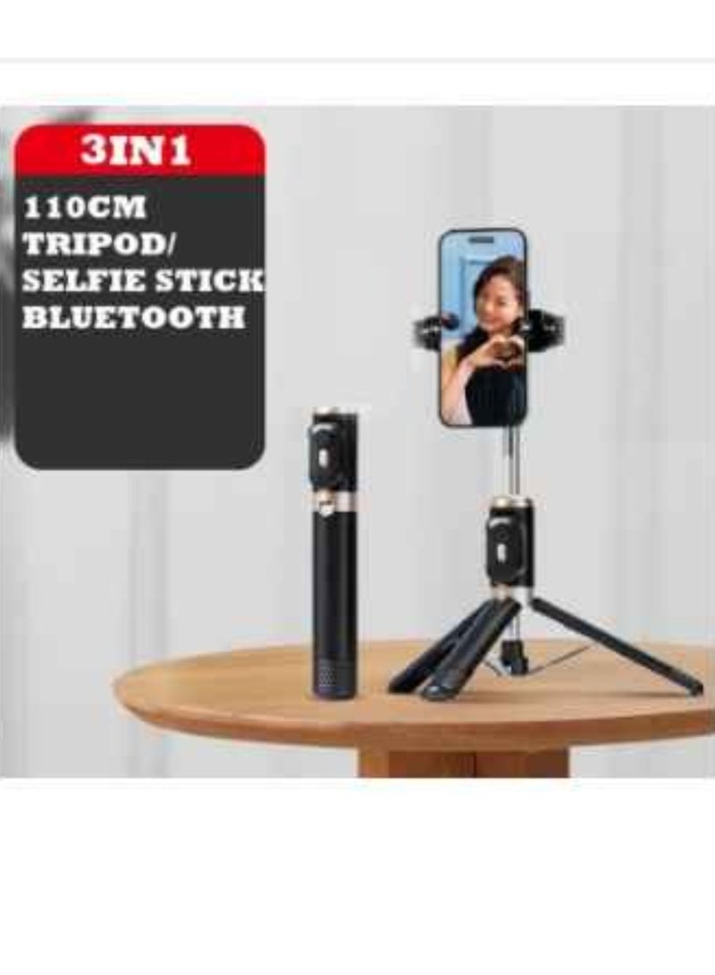 3 in 1 Selfie Stick 5.5 Feet / 3.6 Feet Tripod with Bluetooth Remote Shutter for android and iphone Tripod for Vlogging Traveling Tiktok Youtube Portable Selfie stick and Tripod - Image 4