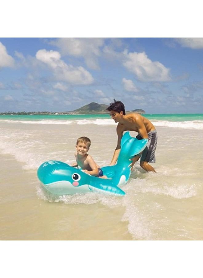 INTEX Blue Whale Ride On  - Image 2
