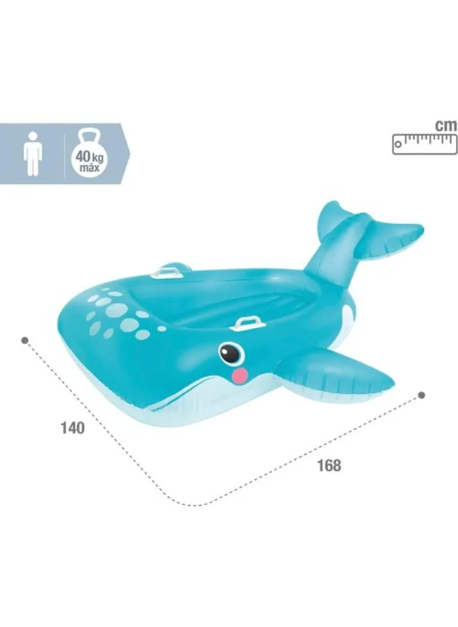 INTEX Blue Whale Ride On